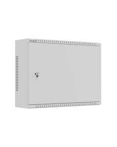 LANBERG Instalační skříň TPR 10" / 19" s MESH panelem 560 × 420 × 180 mm, šedá(sestavená)
