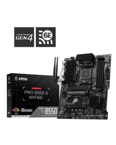 MSI PRO B550-S WIFI6E/AM4/DDR4/ATX
