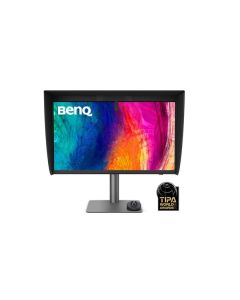 BenQ LCD PD2770U 27" 4K 3840 × 2160 IPS/5ms/450nits/RJ-45/DP/HDMI/USB-A/USB-C/audio jack/pivot/výšk. nastavitelný/černý-grafikaDTP