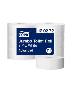 Toaletní papír Tork Jumbo, 2vrstvý, 6 rolí
