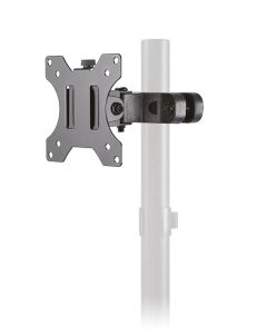 Neomounts FL40-430BL11/Držák displeje/na sloup,tyč 28-60 mm/17-32"/sklopný/1 čep/VESA 100X100/nosn. 8kg/černý