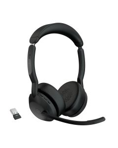 Jabra Evolve2 55/Stereo/ANC/USB/BT-USB/Bezdrát/MS/Černá
