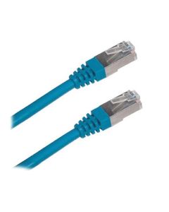 XtendLan Patch kabel Cat5e FTP 1m - modrý