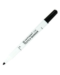 Textilní popisovač Centropen 2739 černý, silný