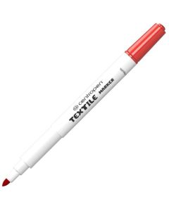 Textilní popisovač Centropen 2739 červený, silný