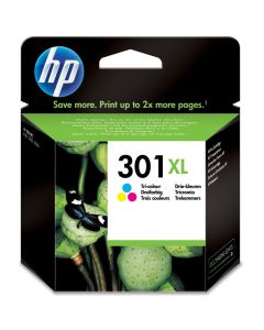 HP 301XL CH564EE tříbarevná inkoustová kazeta originál