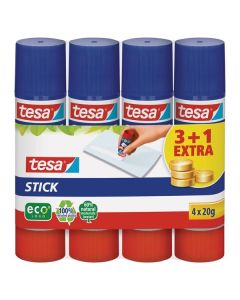 Lepicí tyčinka Tesa EcoLogo, 20 g, 3+1 zdarma