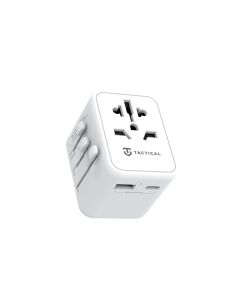Tactical PTP Travel Adapter White