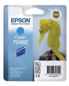 Epson inkoustová náplň/ C13T048240/ Stylus R300/ RX500/ RX600/ azurová