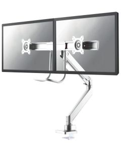 Neomounts Select  NM-D775DXWHITE / Flat Screen Desk mount (10-32") desk clamp/grommet / White