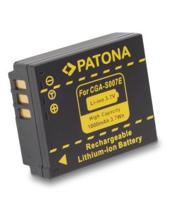 PATONA baterie pro foto Panasonic CGA-S007E Li-Ion 3.6V 1000mAh