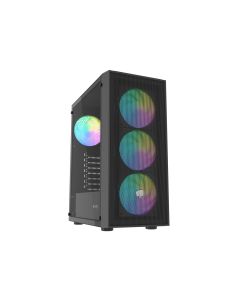 PC skříň Fury SHOBO SH8F, ARGB , Midi Tower, Černá