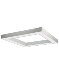 IMMAX NEO CANTO SLIM SMART stropní svítidlo 80x80cm 60W, bílé,  Zigbee 3.0, TUYA