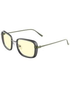 GUNNAR kancelářske/herní brýle FALLOUT VAULT 33 /GUNMETAL-OLIVE / * jantárová skla * BLF 65 * GUNNAR focus