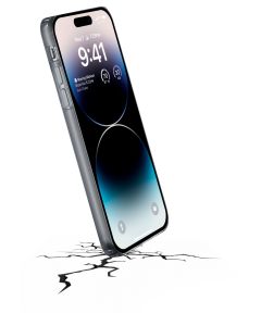 Zadní kryt s ochranným rámečkem Cellularline Clear Duo pro Apple iPhone 14 Pro Max, transparentní