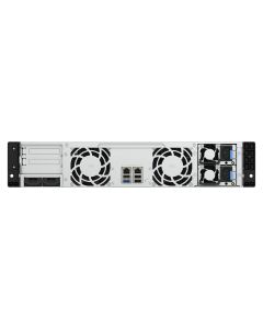 QNAP TS-h1465U-RP-8G (Intel 4core, ZFS, 8GB DDR5 RAM, 12x SATA + 2x E1.S, 1x PCIe, 2x 2,5GbE)
