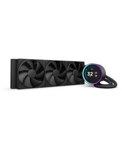 NZXT vodní chladič Kraken 360 ELITE / 3x120mm fan / 4-pin PWM / LCD disp. / 6 let