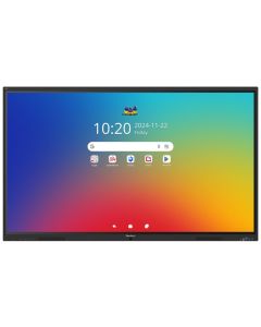 ViewSonic IFP 75" 4K Android 16 EDLA, 64 dotyk.bodů IR, 8G/128GB, HDMI,VGA,DP,USB-A/B/C,RJ45,RS232,PIR sensor,subwoofer