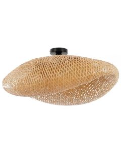 IMMAX BOHO HILO designové stropní svítidlo, D80cm, E27, bambus