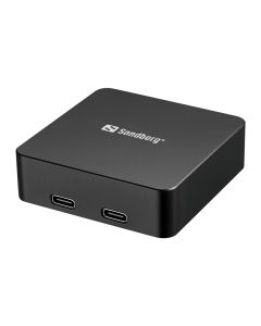 Sandberg 3in1 Magnet Powerbank 5000 mAh, magnetická powerbanka s bezdrátovým nabíjením, černá