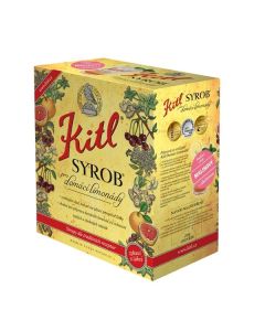 Sirup Kitl Syrob - malinový sirup, 5 l