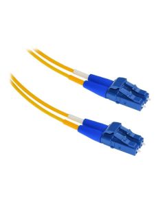 XtendLan FO patch LC-LC 2m 9/125, duplex, ultraflexibilní G.657.A1, LS0H, průměr 2mm, krátký vývod