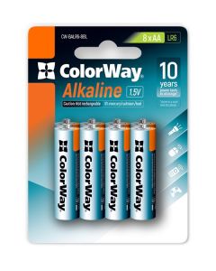 Colorway alkalická baterie AA/ 1.5V/ 8ks v balení/ Blister