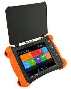 XtendLan Ruční tester IP/HDMI/SDI/CVBS/AHD/CVI/TVI do 8Mpix, 8" TFT retina 2k, opto měřič, TDR, 12V/3A+PoE out