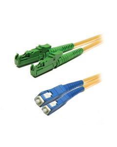 XtendLan FO patch E2000/APC-SC 3m 9/125 duplex, LS0H, G.652d