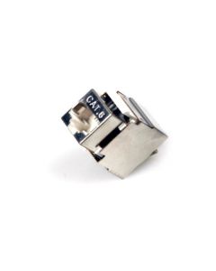 XtendLan Keystone jack RJ45, narážecí, CAT6, STP, 180 st., narážení zezadu