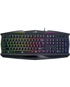 GENIUS GX GAMING Scorpion K220/ Herní drátová klávesnice/ podsvícená/ USB/ černá/ CZ+SK layout