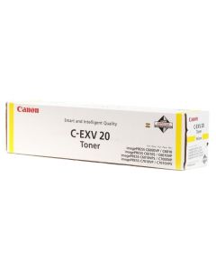 Canon originální  TONER CEXV20 YELLOW IP C7000VP/C7010VP/C6000VP/C6010VP 35 000 stran A4 (5%)