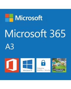 Elektronicky: Microsoft CSP Microsoft 365 A3 for students (pro studenty) předplatné 1 rok, vyúčtování ročně