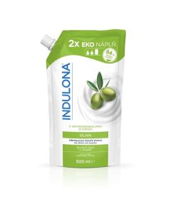 Náplň do tekutého mýdla Indulona - oliva, 500ml