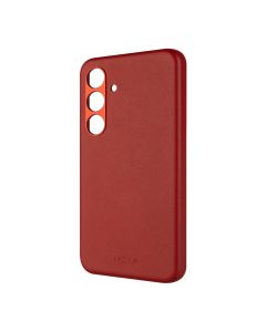 Kryt FIXED MagLeather MagSafe Galaxy S24, červený