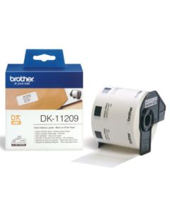 Brother - DK-11209 (papírové/ úzké adresy - 800ks) 29 x 62mm
