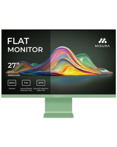 MISURA 27" LED VIVA P26M2741QKAP01/ IPS/ 2560x1440 (QHD)/ 1ms/ 350 cd/m2/ 1500:1/ HDMI/ DP/ USB-C/ pistáciově zelená