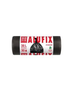 Pytle na odpad Alufix – 35 l, 9 mic, 30 ks, černé