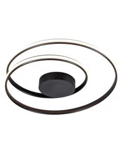 IMMAX NEO ROUND SMART stropní svítidlo D70cm 35W černé Zigbee 3.0, TUYA