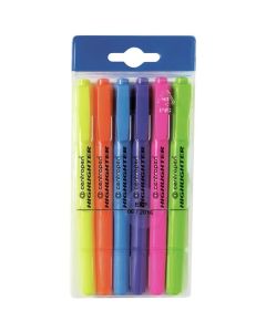Zvýrazňovač Centropen 8722, sada 6 barev