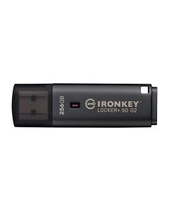 Kingston IronKey Locker+ 50 G2/256GB/USB 3.2 Gen 1 (5Gb/s)/USB-A/Černá