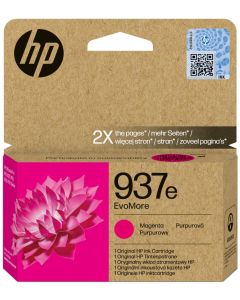HP 937e Magenta EvoMore originální inkoustová kazeta