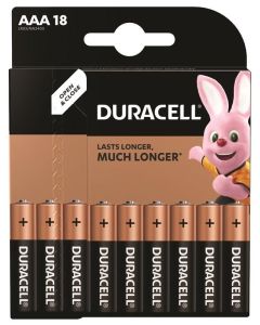Duracell Basic alkalická baterie 18 ks (AAA)