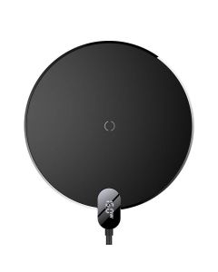 Baseus Digital LED Displej Gen 2 Bezdrátová Nabíječka 15W Black