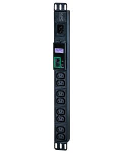 APC Jednotka Easy EPDU1016M, měřená, 1U, 16A, 230V, (8)C13, IEC C20 (2.5m)