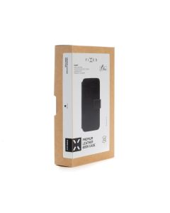 Kožené pouzdro typu kniha FIXED ProFit pro Apple iPhone 14 Pro, černé
