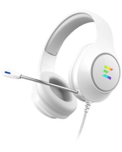 Zalman headset ZM-HPS310 RGB / herní / náhlavní / drátový / 7.1 / USB / bílý