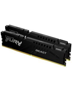 KINGSTON FURY Beast Black 128GB DDR5 5600MT/s / CL40 / DIMM / Kit 2x 64GB