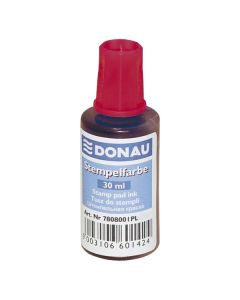 Razítková barva Donau, 30 ml, červená