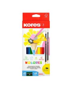 Pastelky Kores Kolores KOLORES SET+ příslušenství